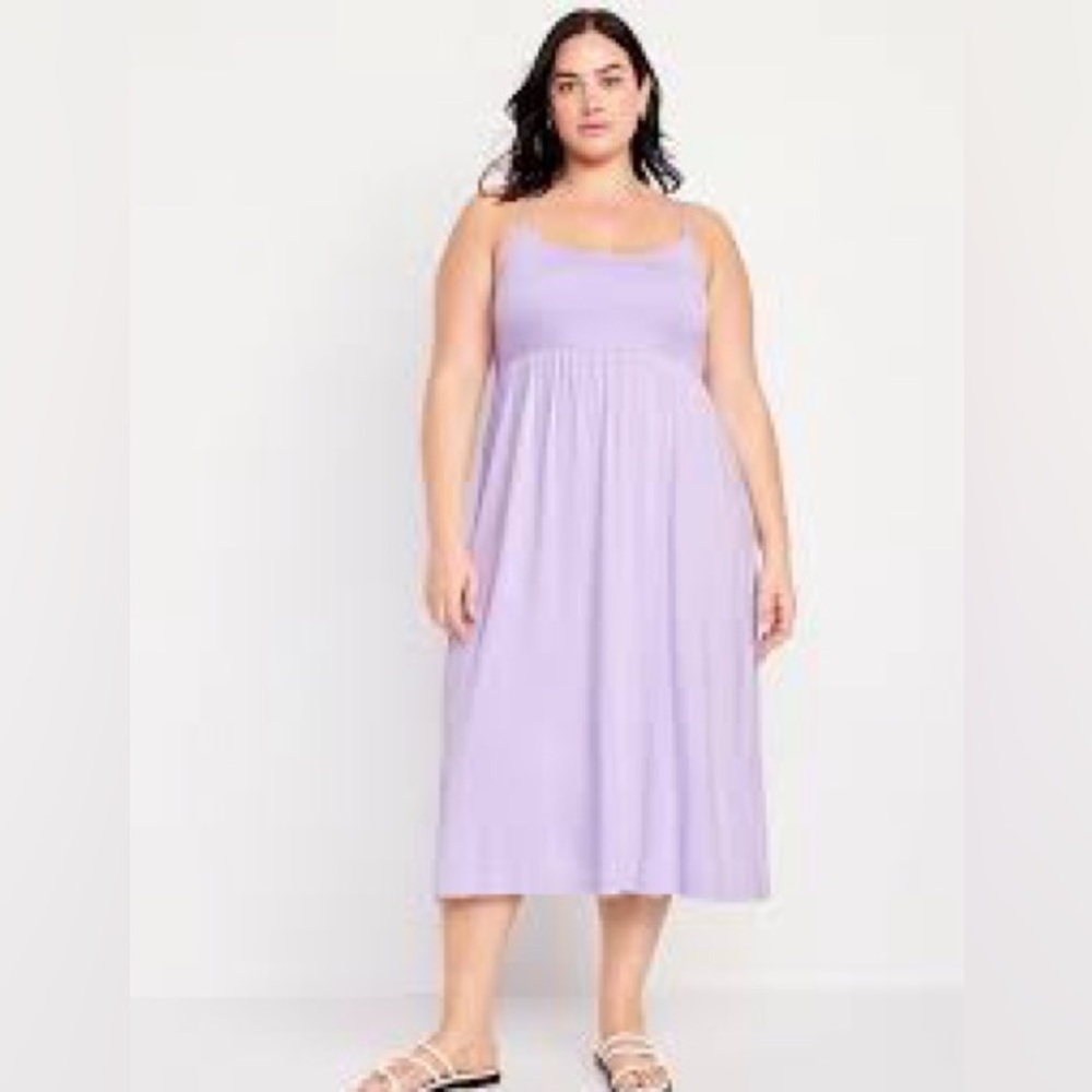 Old Navy Fit & Flare Cami Midi Dress